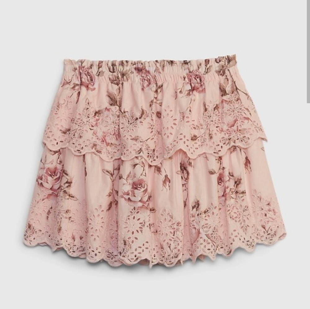 Gap X Love Shack Fancy Girl's Skirt Small (6)